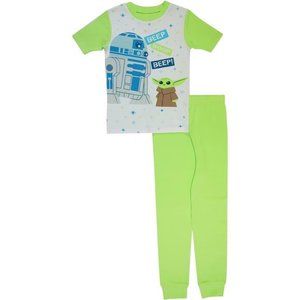NEW With Tags- Boys Children Star Wars Cotton Pajamas Set